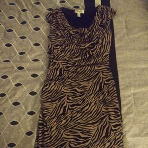 Tiger/Zebra Print Dress